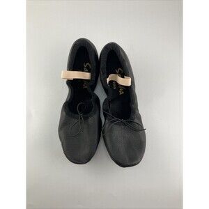 Sansha Prima Black Leather Teaching Shoes Size 8M